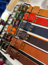 "The Pioneer" Belt (Red)